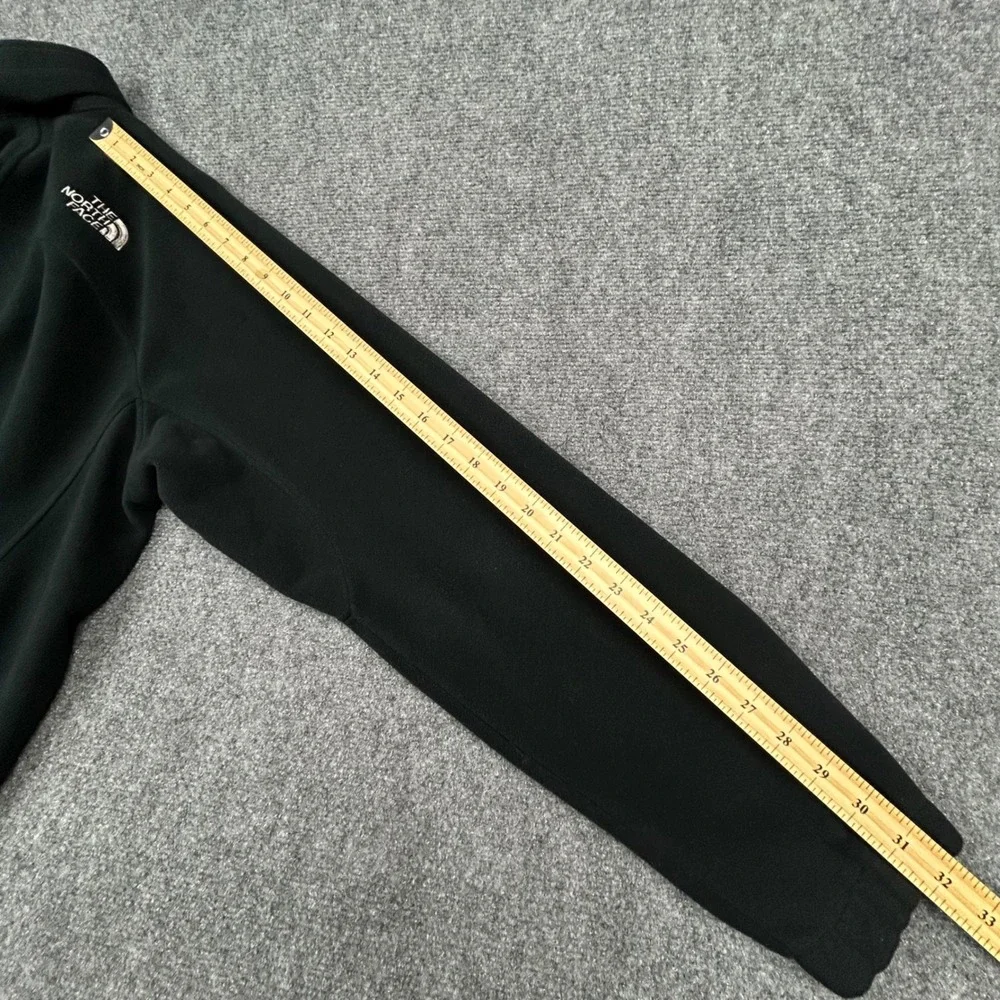 The North Face WindWall Fleece Jacket Mens L Black Full Zip Gorpcore VTG Y2K